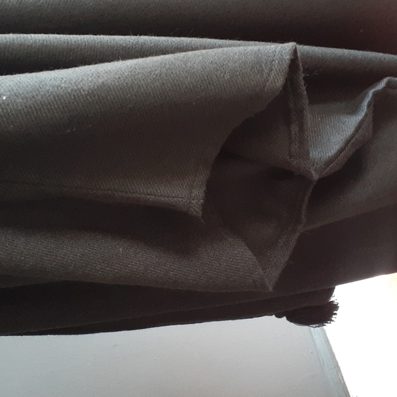 Cleobella women's black cape poncho size M-L - Picture 9 of 12